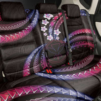 Hawaii Map Kanaka Maoli Back Car Seat Cover Fantastic Frangipani Sweet Dream