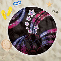 Hawaii Map Kanaka Maoli Beach Blanket Fantastic Frangipani Sweet Dream