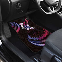 Hawaii Map Kanaka Maoli Car Mats Fantastic Frangipani Sweet Dream