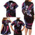 Hawaii Map Kanaka Maoli Family Matching Long Sleeve Bodycon Dress and Hawaiian Shirt Fantastic Frangipani Sweet Dream
