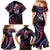 Hawaii Map Kanaka Maoli Family Matching Mermaid Dress and Hawaiian Shirt Fantastic Frangipani Sweet Dream