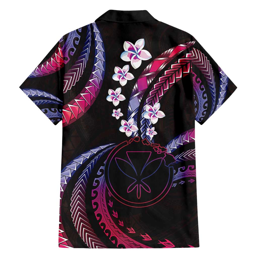 Hawaii Map Kanaka Maoli Family Matching Off Shoulder Maxi Dress and Hawaiian Shirt Fantastic Frangipani Sweet Dream LT01 - Polynesian Pride