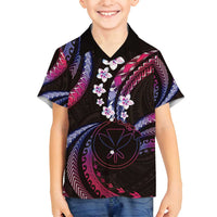 Hawaii Map Kanaka Maoli Family Matching Tank Maxi Dress and Hawaiian Shirt Fantastic Frangipani Sweet Dream