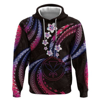 Hawaii Map Kanaka Maoli Hoodie Fantastic Frangipani Sweet Dream