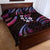 Hawaii Map Kanaka Maoli Quilt Bed Set Fantastic Frangipani Sweet Dream