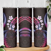 Hawaii Map Kanaka Maoli Skinny Tumbler Fantastic Frangipani Sweet Dream