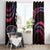 Hawaii Map Kanaka Maoli Window Curtain Fantastic Frangipani Sweet Dream