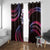 Hawaii Map Kanaka Maoli Window Curtain Fantastic Frangipani Sweet Dream