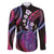 Hawaii King Kamehameha Family Matching Long Sleeve Bodycon Dress and Hawaiian Shirt Fantastic Plumeria Sweet Vibes