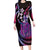 Hawaii King Kamehameha Family Matching Long Sleeve Bodycon Dress and Hawaiian Shirt Fantastic Plumeria Sweet Vibes