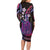 Hawaii King Kamehameha Family Matching Long Sleeve Bodycon Dress and Hawaiian Shirt Fantastic Plumeria Sweet Vibes
