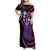 Hawaii King Kamehameha Family Matching Off Shoulder Maxi Dress and Hawaiian Shirt Fantastic Plumeria Sweet Vibes