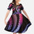 Hawaii King Kamehameha Family Matching Short Sleeve Bodycon Dress and Hawaiian Shirt Fantastic Plumeria Sweet Vibes