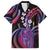 Hawaii King Kamehameha Family Matching Short Sleeve Bodycon Dress and Hawaiian Shirt Fantastic Plumeria Sweet Vibes