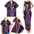 Hawaii King Kamehameha Family Matching Tank Maxi Dress and Hawaiian Shirt Fantastic Plumeria Sweet Vibes