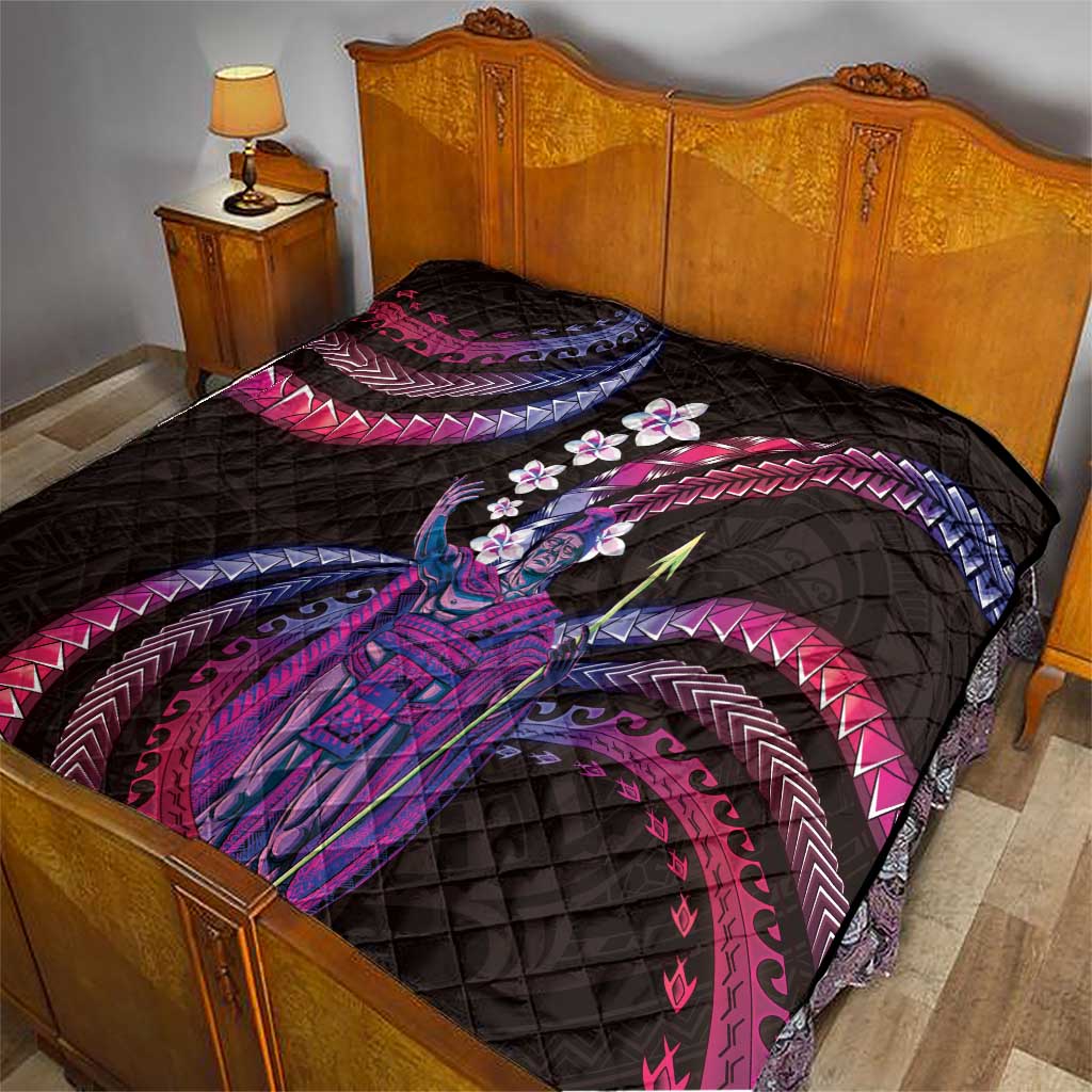 Hawaii King Kamehameha Quilt Fantastic Plumeria Sweet Vibes