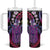 Hawaii King Kamehameha Tumbler With Handle Fantastic Plumeria Sweet Vibes