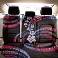 Hawaii Plumeria Back Car Seat Cover Sweet Gradient Polynesian Pattern