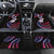 Hawaii Plumeria Car Mats Sweet Gradient Polynesian Pattern