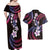 Hawaii Plumeria Couples Matching Off Shoulder Maxi Dress and Hawaiian Shirt Sweet Gradient Polynesian Pattern