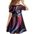 Hawaii Plumeria Family Matching Long Sleeve Bodycon Dress and Hawaiian Shirt Sweet Gradient Polynesian Pattern
