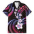 Hawaii Plumeria Family Matching Mermaid Dress and Hawaiian Shirt Sweet Gradient Polynesian Pattern