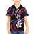 Hawaii Plumeria Family Matching Tank Maxi Dress and Hawaiian Shirt Sweet Gradient Polynesian Pattern