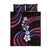 Hawaii Plumeria Quilt Bed Set Sweet Gradient Polynesian Pattern