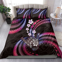Hawaii Shaka Sign Bedding Set Fantastic Frangipani Sweet Vibes