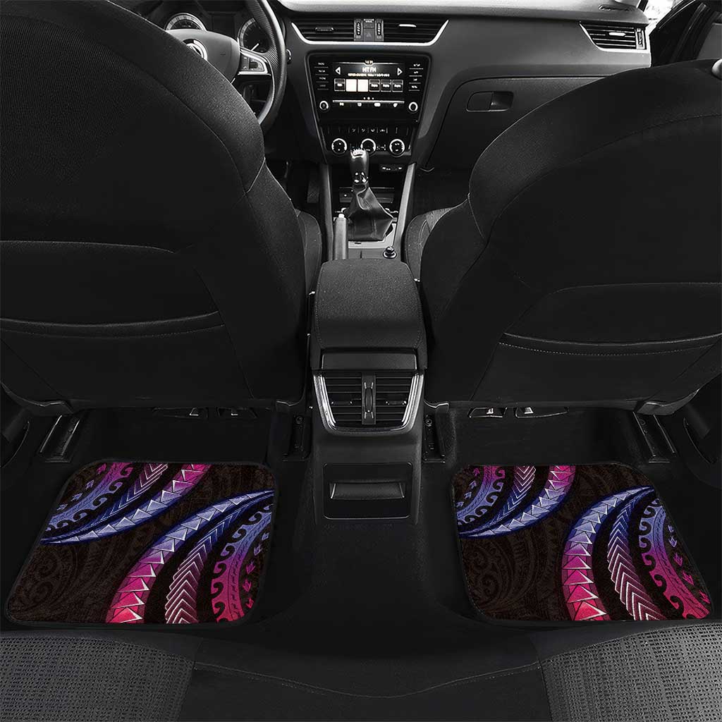 Hawaii Shaka Sign Car Mats Fantastic Frangipani Sweet Vibes