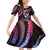 Hawaii Shaka Sign Family Matching Off Shoulder Short Dress and Hawaiian Shirt Fantastic Frangipani Sweet Vibes