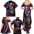 Hawaii Shaka Sign Family Matching Summer Maxi Dress and Hawaiian Shirt Fantastic Frangipani Sweet Vibes