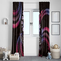 Hawaii Shaka Sign Window Curtain Fantastic Frangipani Sweet Vibes