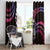 Hawaii Shaka Sign Window Curtain Fantastic Frangipani Sweet Vibes