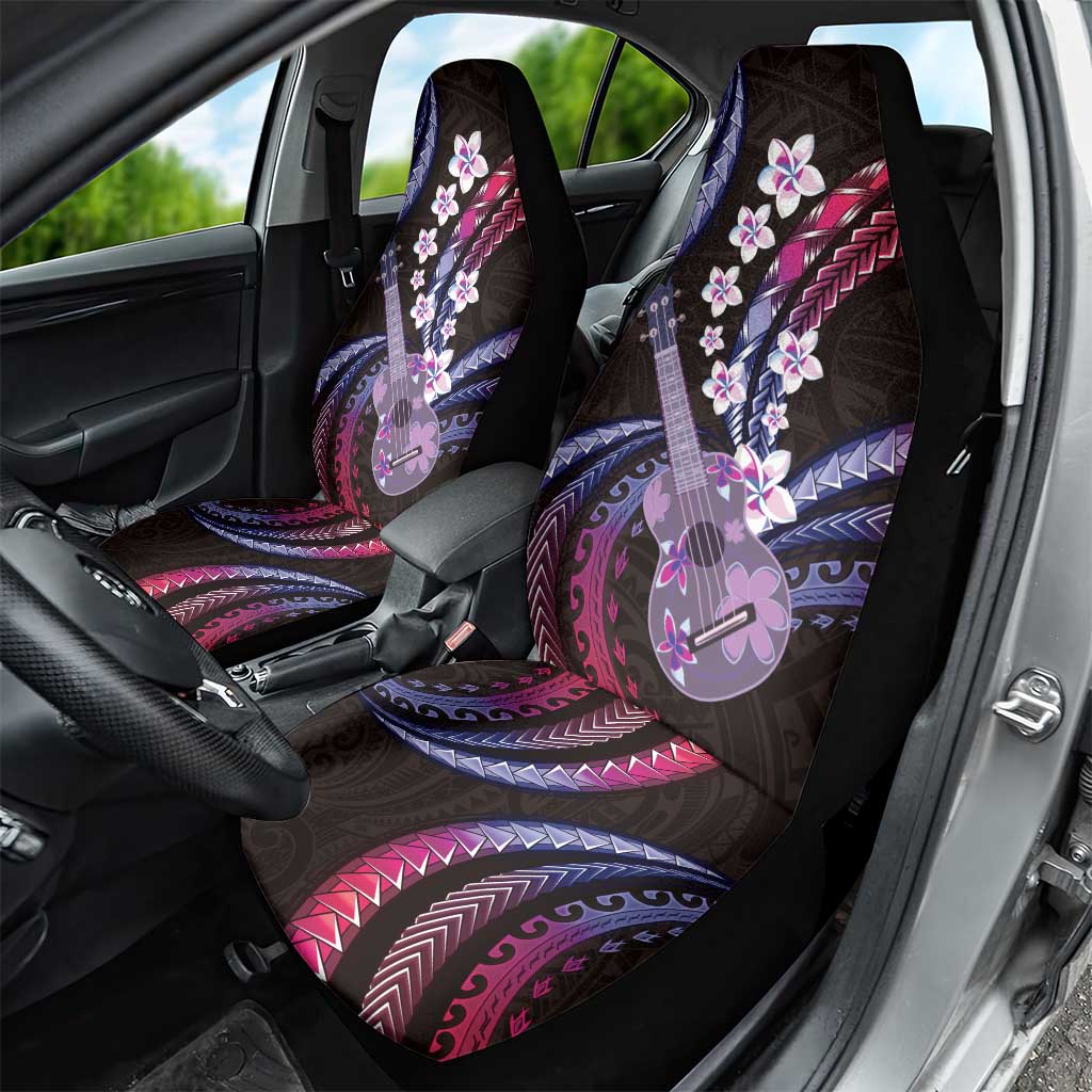 Hawaiian Ukulele Car Seat Cover Sweet Dream Fantastic Plumeria