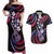 Hawaiian Ukulele Couples Matching Off Shoulder Maxi Dress and Hawaiian Shirt Sweet Dream Fantastic Plumeria