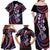 Hawaiian Ukulele Family Matching Off Shoulder Maxi Dress and Hawaiian Shirt Sweet Dream Fantastic Plumeria