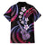 Hawaiian Ukulele Family Matching Tank Maxi Dress and Hawaiian Shirt Sweet Dream Fantastic Plumeria