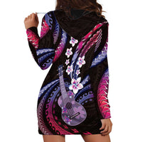 Hawaiian Ukulele Hoodie Dress Sweet Dream Fantastic Plumeria
