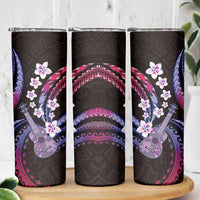 Hawaiian Ukulele Skinny Tumbler Sweet Dream Fantastic Plumeria