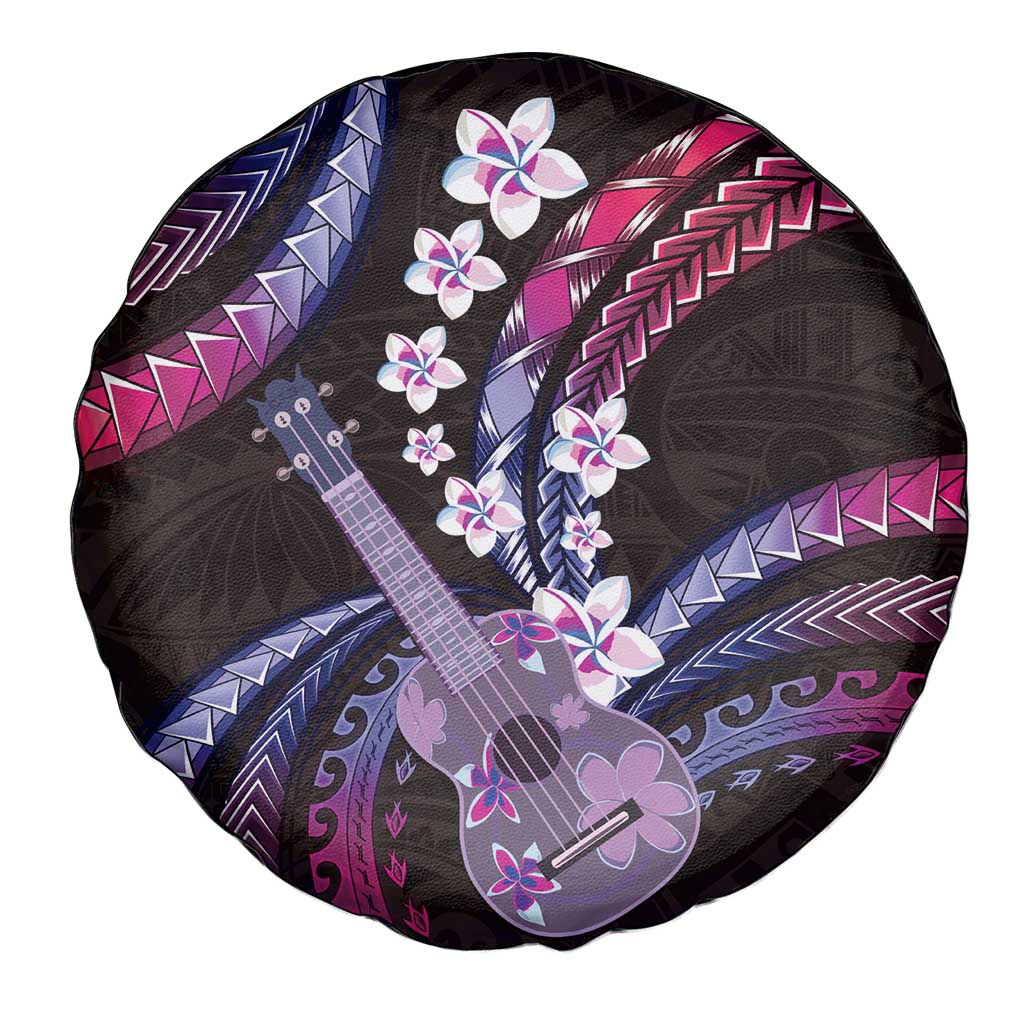 Hawaiian Ukulele Spare Tire Cover Sweet Dream Fantastic Plumeria