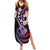 Hawaiian Ukulele Summer Maxi Dress Sweet Dream Fantastic Plumeria