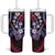 Hawaiian Ukulele Tumbler With Handle Sweet Dream Fantastic Plumeria