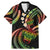Hawaii Turtles Plumeria Family Matching Mermaid Dress and Hawaiian Shirt Reggae Polynesian Pattern