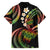Hawaii Turtles Plumeria Family Matching Tank Maxi Dress and Hawaiian Shirt Reggae Polynesian Pattern