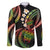 Hawaii Turtles Plumeria Family Matching Tank Maxi Dress and Hawaiian Shirt Reggae Polynesian Pattern