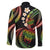Hawaii Turtles Plumeria Family Matching Tank Maxi Dress and Hawaiian Shirt Reggae Polynesian Pattern