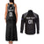 Custom New Zealand 2024 Rugby Couples Matching Tank Maxi Dress and Long Sleeve Button Shirt Silver Fern Aotearoa Kiwi