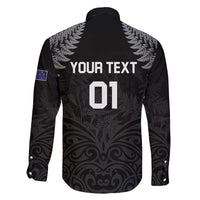 Custom New Zealand 2024 Rugby Family Matching Mermaid Dress and Hawaiian Shirt Silver Fern Aotearoa Kiwi LT01 - Polynesian Pride