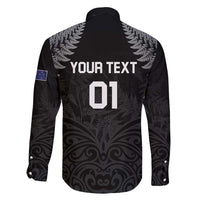 Custom New Zealand 2024 Rugby Family Matching Short Sleeve Bodycon Dress and Hawaiian Shirt Silver Fern Aotearoa Kiwi LT01 - Polynesian Pride
